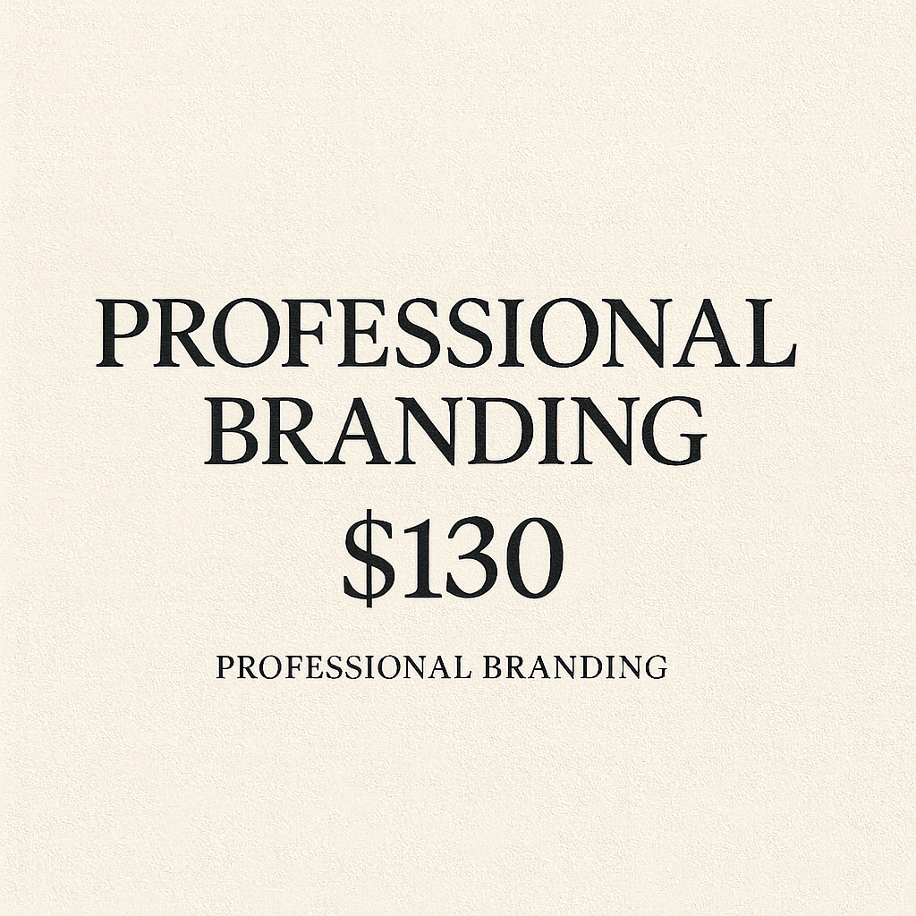 Professional Branding — $120